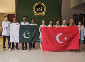 Al-Biruni Institute certified PakTurk Maarif students.